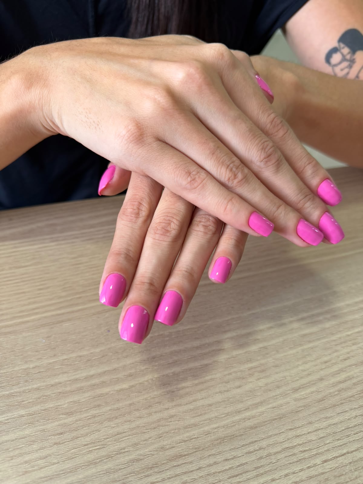 Manicure — rosa pink